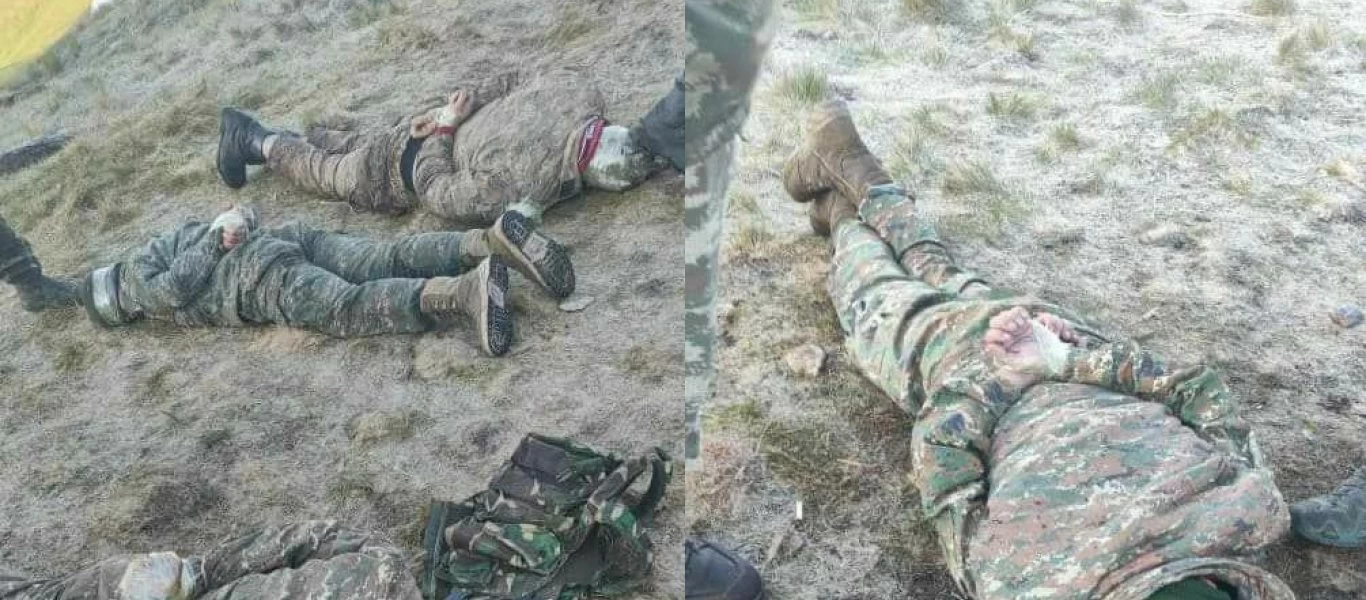 Αζέροι αιχμαλώτισαν έξι Αρμένιους στρατιώτες (φώτο)